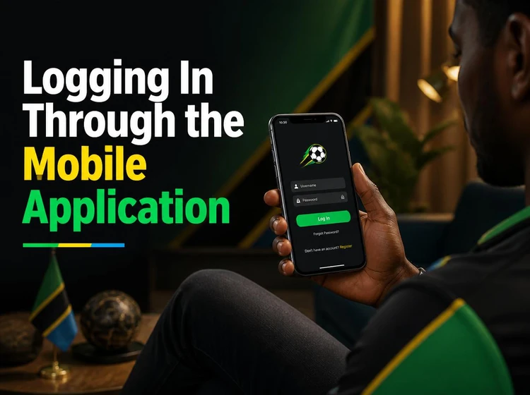 Logging In Through the Mobile Application